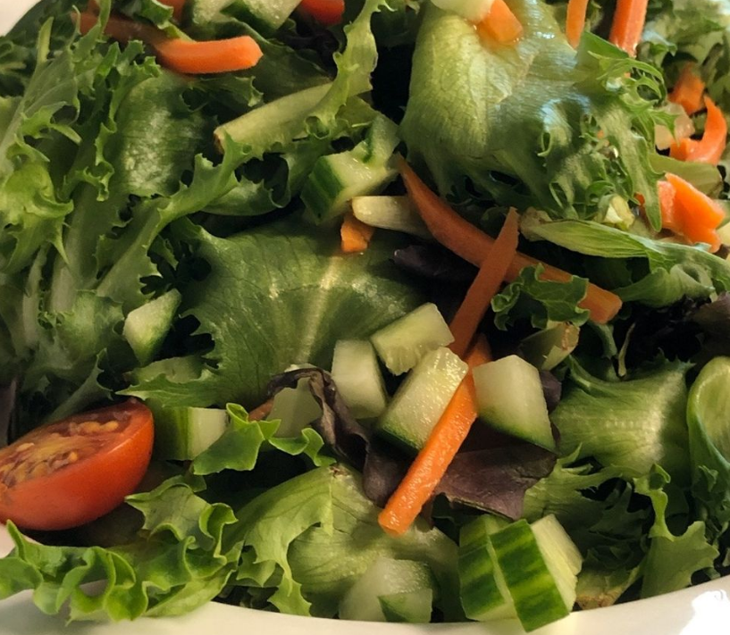 Small Fresh Garden Salad
