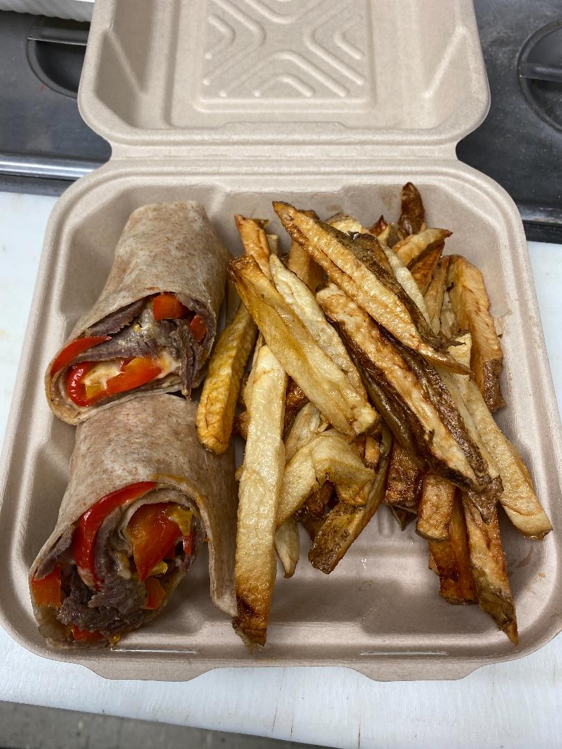 Philly Cheese Steak Wrap