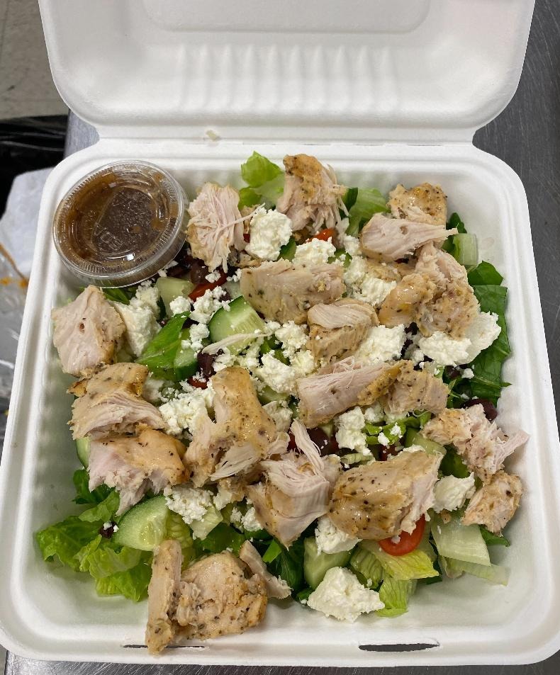 Chicken Greek Salad